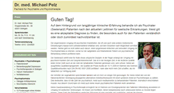 Desktop Screenshot of dr-michael-pelz.de
