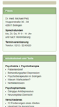 Mobile Screenshot of dr-michael-pelz.de